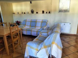 Posezení v ubytování Casa Detrés