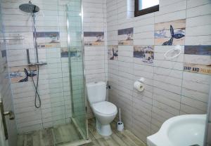 Koupelna v ubytování Casa ERICKA