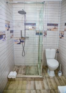 Koupelna v ubytování Casa ERICKA