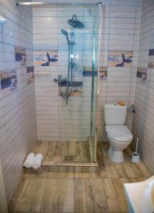 Een badkamer bij Casa ERICKA