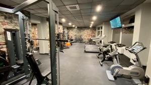 The fitness centre and/or fitness facilities at The Faces Berlin