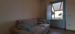 Ein Sitzbereich in der Unterkunft Lispusada Agriturismo Adults Only