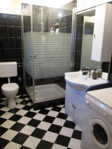 Ett badrum på Apartment Glavica