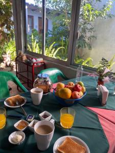 อาหารเช้าซึ่งให้บริการแก่ผู้เข้าพักที่ La Casa de Teresa