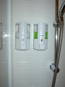 Koupelna v ubytování Hotel Violetta