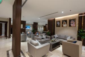 Area tempat duduk di Sweet Light Serviced Apartments