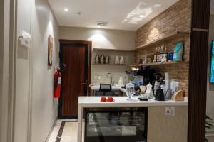 Dapur atau dapur kecil di Sweet Light Serviced Apartments