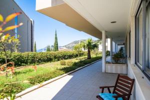 Zahrada ubytování Apartment Larissa