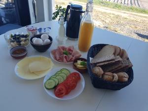 Jídlo v prázdninového domu nebo okolí