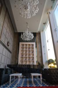 Posezení v ubytování Stardom Resort Jaipur