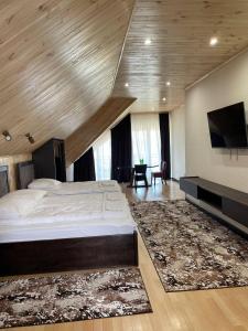 Postel nebo postele na pokoji v ubytování Hotel Ashad