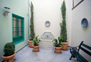 Zona de estar de Laurel Suites Apartments