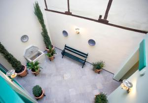 Zona de estar de Laurel Suites Apartments