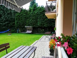 Zahrada ubytování Groń pokoje w centrum