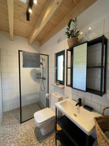 Domek pod Stromcem tesisinde bir banyo