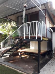 Balkón nebo terasa v ubytování Manuh Guest House