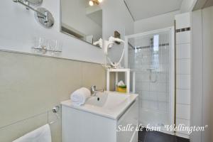 Vannituba majutusasutuses Hôtel l'Ecrin d'Ô