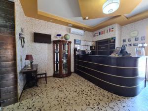 TV a/nebo společenská místnost v ubytování Garni Hotel & Spa Nicolo