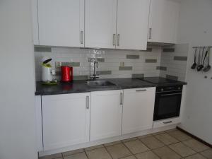 Kuchyň nebo kuchyňský kout v ubytování Kustverhuur, Park Schoneveld, Zeemeeuw 138