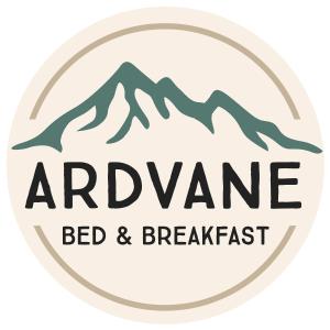 ピトロッホリーにあるArdvane Bed & Breakfastのベッド&ブレックファーストの丸いロゴ