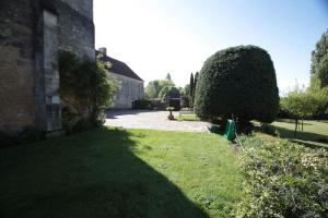 Zahrada ubytování Chambre jaune MANOIR DE LA VOVE Perche