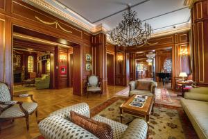 Istumisnurk majutusasutuses Grand Hotel Wagner