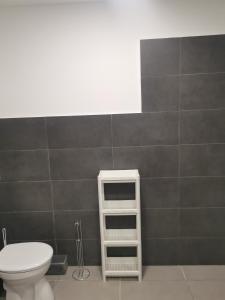 Kúpeľňa v ubytovaní Podlovics Tanya Panzió
