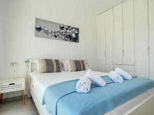 Ένα ή περισσότερα κρεβάτια σε δωμάτιο στο Ribera Nature Villa - 7209 +37 φωτογραφίες