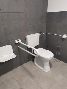 Koupelna v ubytování Podlovics Tanya Panzió