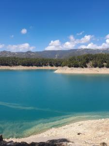 a view of a large body of water at Casa De Juanita Vivienda Rural in Hinojares