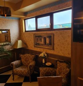 Posezení v ubytování Garni Hotel & Spa Nicolo