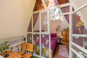 Posezení v ubytování Homestay Vườn Tùng