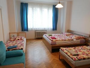 Postel nebo postele na pokoji v ubytování Bonvolon