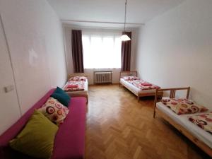 Postel nebo postele na pokoji v ubytování Bonvolon