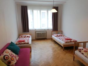 Postel nebo postele na pokoji v ubytování Bonvolon