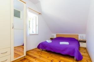 Posteľ alebo postele v izbe v ubytovaní Orka Apartments