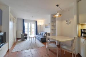 Posezení v ubytování Strand-Appartement am Bakenberg