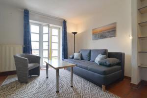 Posezení v ubytování Strand-Appartement am Bakenberg