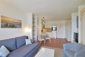 Posezení v ubytování Strand-Appartement am Bakenberg