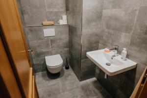 Koupelna v ubytování Apartmány Strážnice