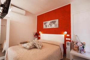 Cama o camas de una habitación en Villa Santa Lucia
