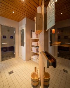Koupelna v ubytování Hotel Tischlbergerhof
