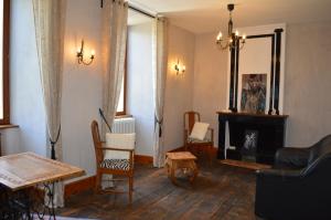 Posezení v ubytování DUC MANOIR Chambres d'hôtes