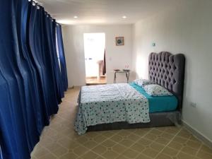 Postelja oz. postelje v sobi nastanitve Wilkan Hotel