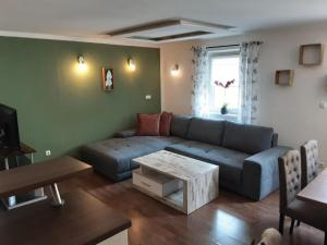 Posezení v ubytování Haus am Soleweg