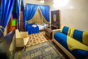 En eller flere senge i et værelse på Dar Lalla Bouchra