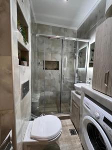 COZY DOWNTOWN APARTMENT tesisinde bir banyo