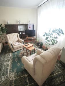 Prostor za sedenje u objektu Dunavska panorama