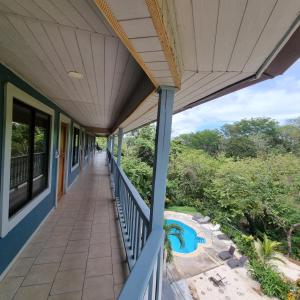 Balkon oz. terasa v nastanitvi Hotel Ticozuma