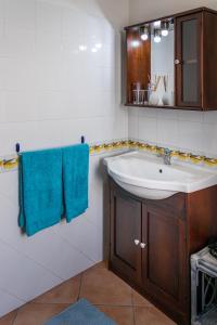 Ένα μπάνιο στο Appartamento SEGESTA